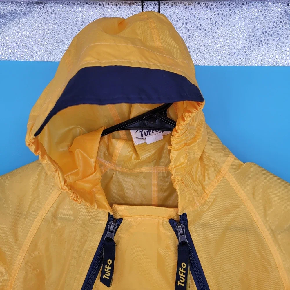 Tuffo Muddy Buddy Rain Suit Kids 18M Waterproof Yellow Hooded One-Piece Coverall